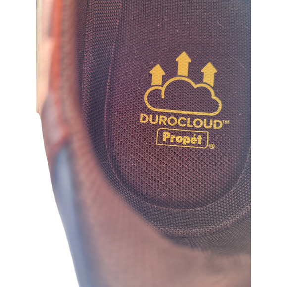 Propét Men's Brown Leather Upper Slip On‎ Kendrick Sneaker - Picture 9 of 12